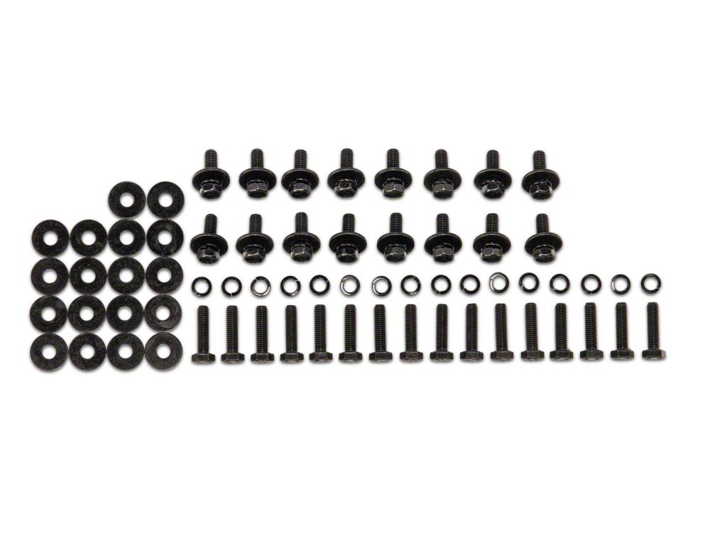 RedRock Replacement Side Step Bar Hardware Kit for S112322 Only (19-25 Silverado 1500 Crew Cab)