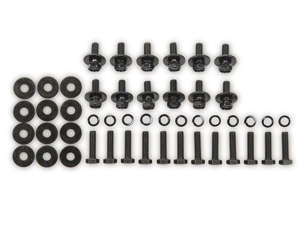 RedRock Replacement Side Step Bar Hardware Kit for S112496 Only (19-25 Silverado 1500 Double Cab)