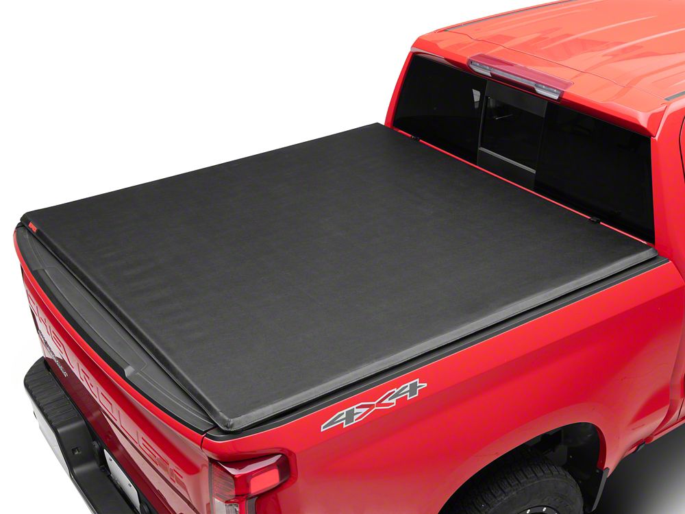 RedRock Soft Roll-Up Tonneau Cover (19-25 Silverado 1500 w/ 5.80-Foot Short & 6.50-Foot Standard Box)