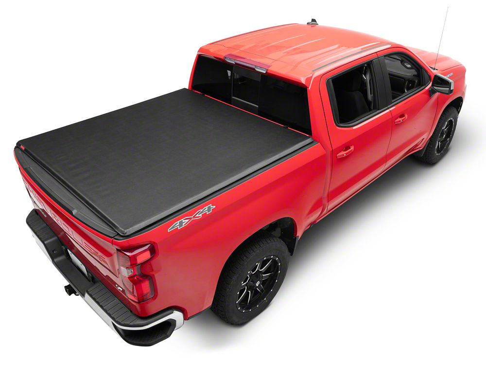 RedRock Soft Roll-Up Tonneau Cover (19-25 Silverado 1500 w/ 5.80-Foot Short & 6.50-Foot Standard Box)