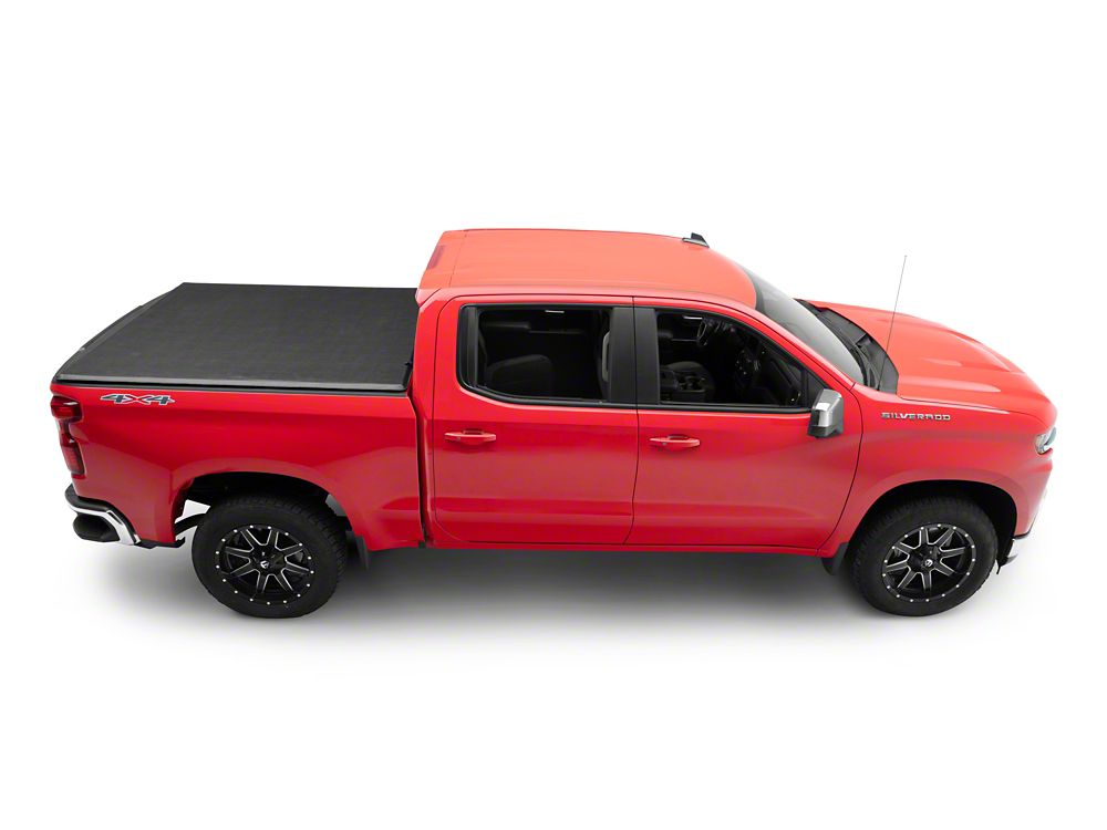 RedRock Soft Roll-Up Tonneau Cover (19-25 Silverado 1500 w/ 5.80-Foot Short & 6.50-Foot Standard Box)