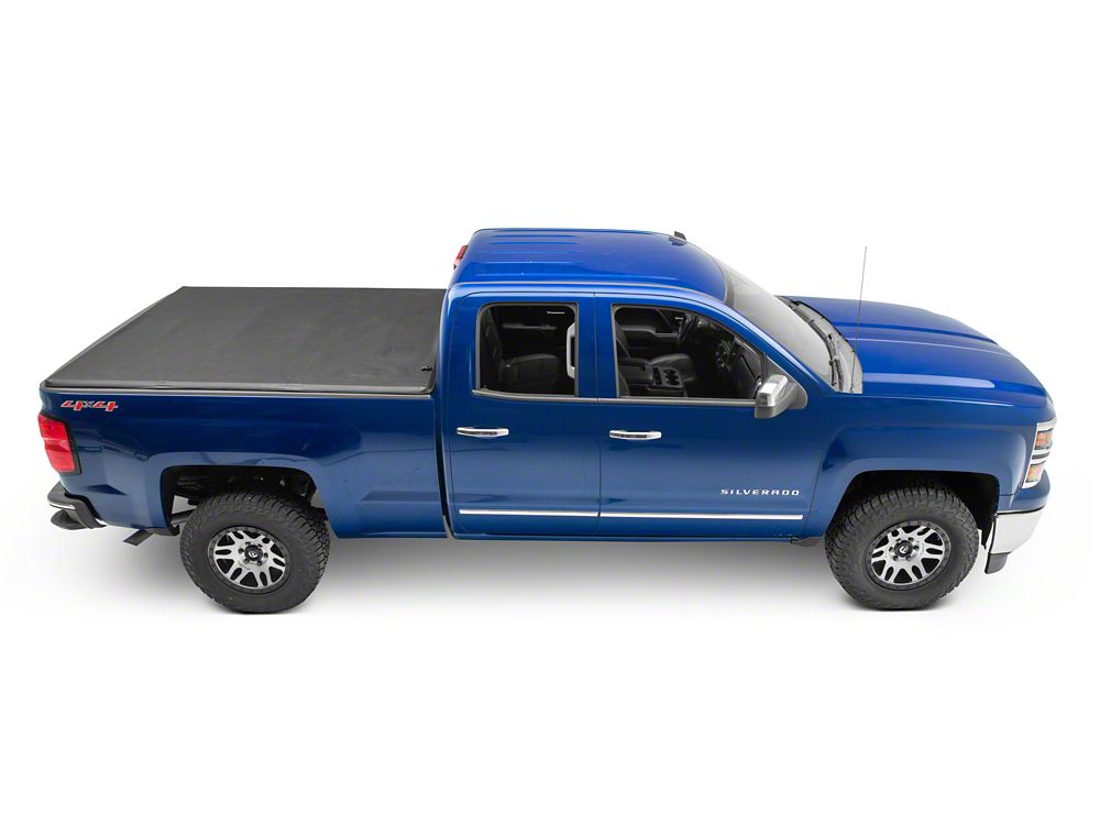RedRock Soft Tri-Fold Tonneau Cover (14-18 Silverado 1500 w/ 5.80-Foot Short & 6.50-Foot Standard Box)