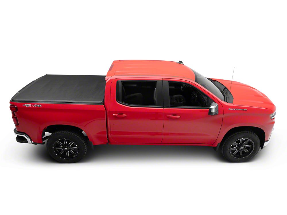 RedRock Soft Tri-Fold Tonneau Cover (19-25 Silverado 1500 w/ 5.80-Foot Short & 6.50-Foot Standard Box)