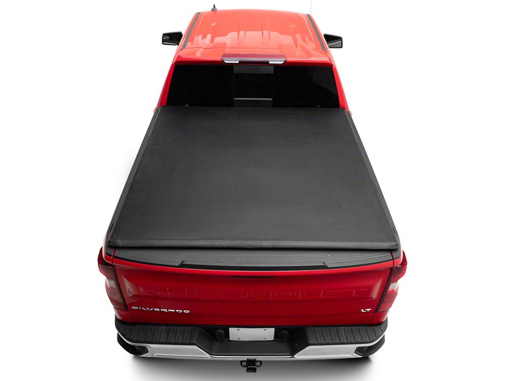 RedRock Soft Tri-Fold Tonneau Cover (19-25 Silverado 1500 w/ 5.80-Foot Short & 6.50-Foot Standard Box)