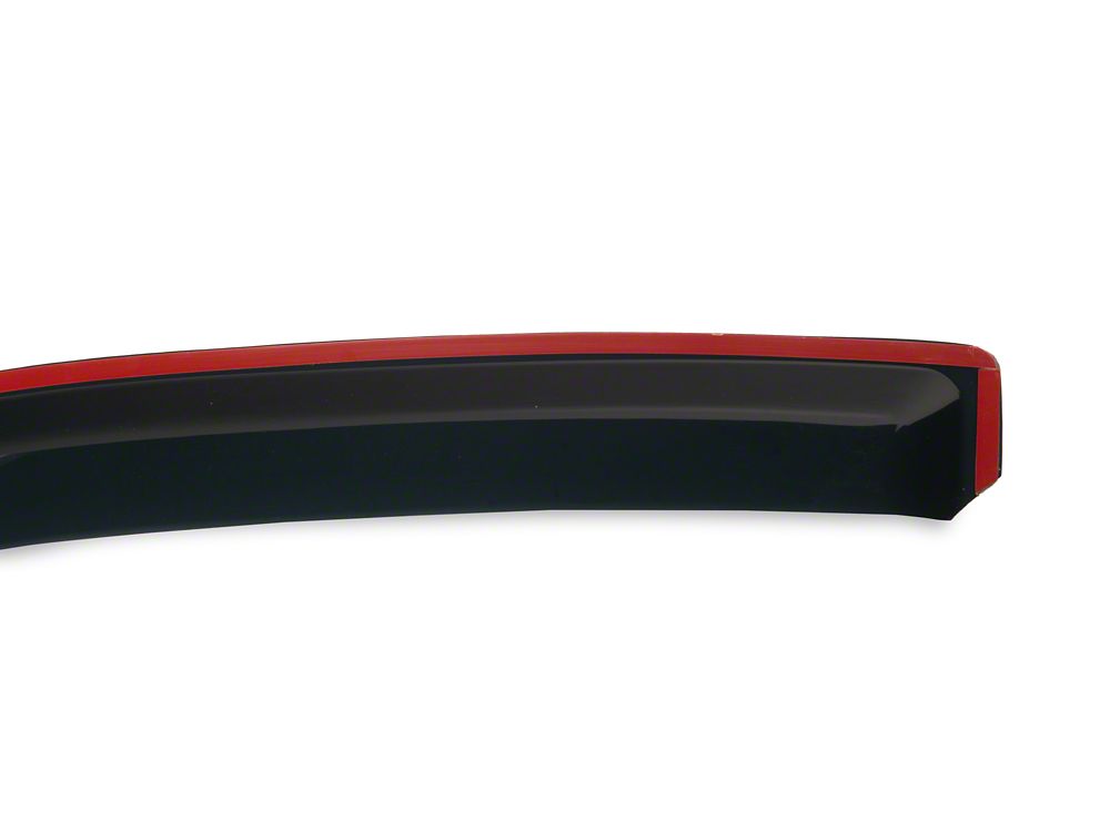 RedRock In-Channel Window Deflectors (19-25 Silverado 1500 Crew Cab)