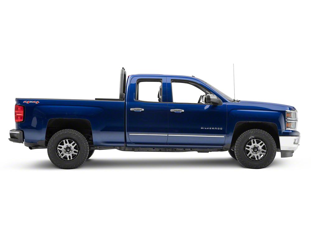 RedRock HD Headache Rack; Textured Black (07-18 Silverado 1500)