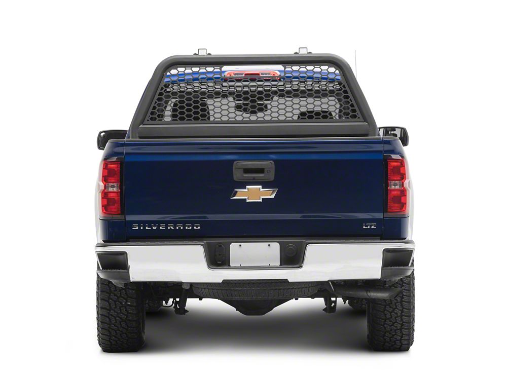 RedRock HD Headache Rack; Textured Black (07-18 Silverado 1500)