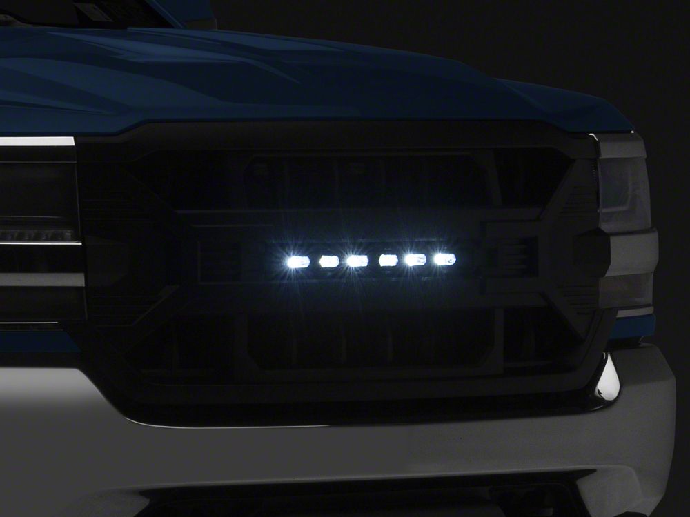 RedRock Armor Upper Replacement Grille with LED Lighting (16-18 Silverado 1500)