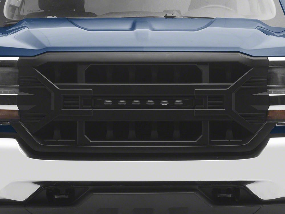 RedRock Armor Upper Replacement Grille with LED Lighting (16-18 Silverado 1500)