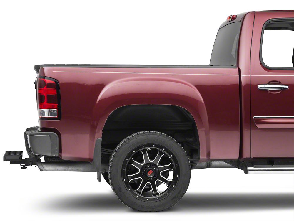 RedRock Aluminum Hitch Step for 2-Inch Receiver; Black (Universal; Some Adaptation May Be Required)