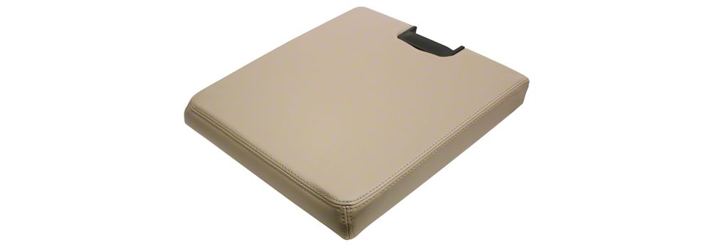 RedRock Alterum Series Center Console Top Lid; Tan (07-13 Sierra 1500 w/ Bench Seat)