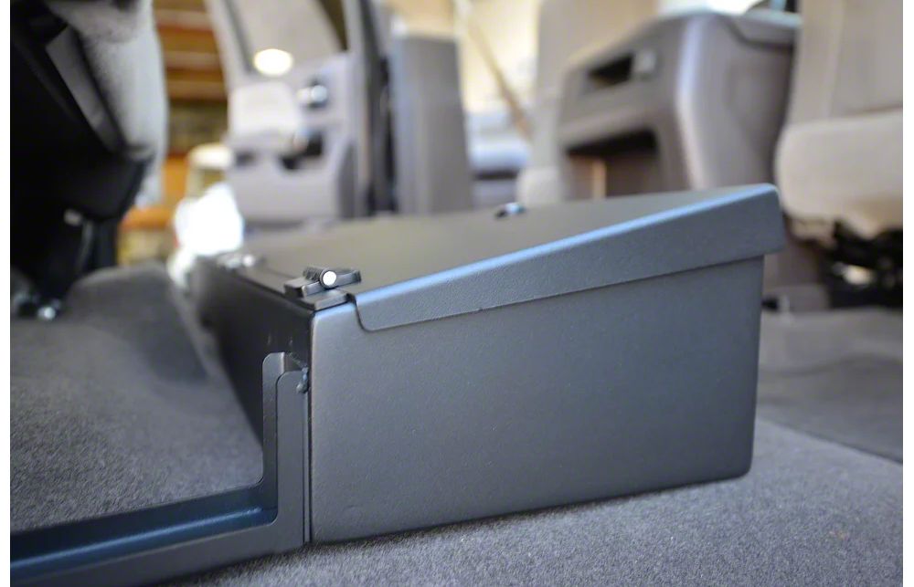 RedRock Locking Under Seat Storage Box (07-18 Sierra 1500 Crew Cab)