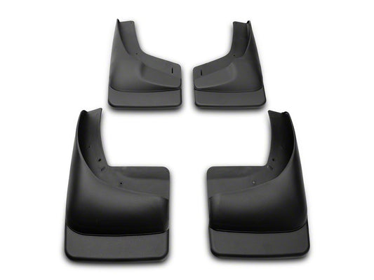 RedRock Mud Flaps; Front and Rear (99-06 Sierra 1500 w/ OE Fender Flares)