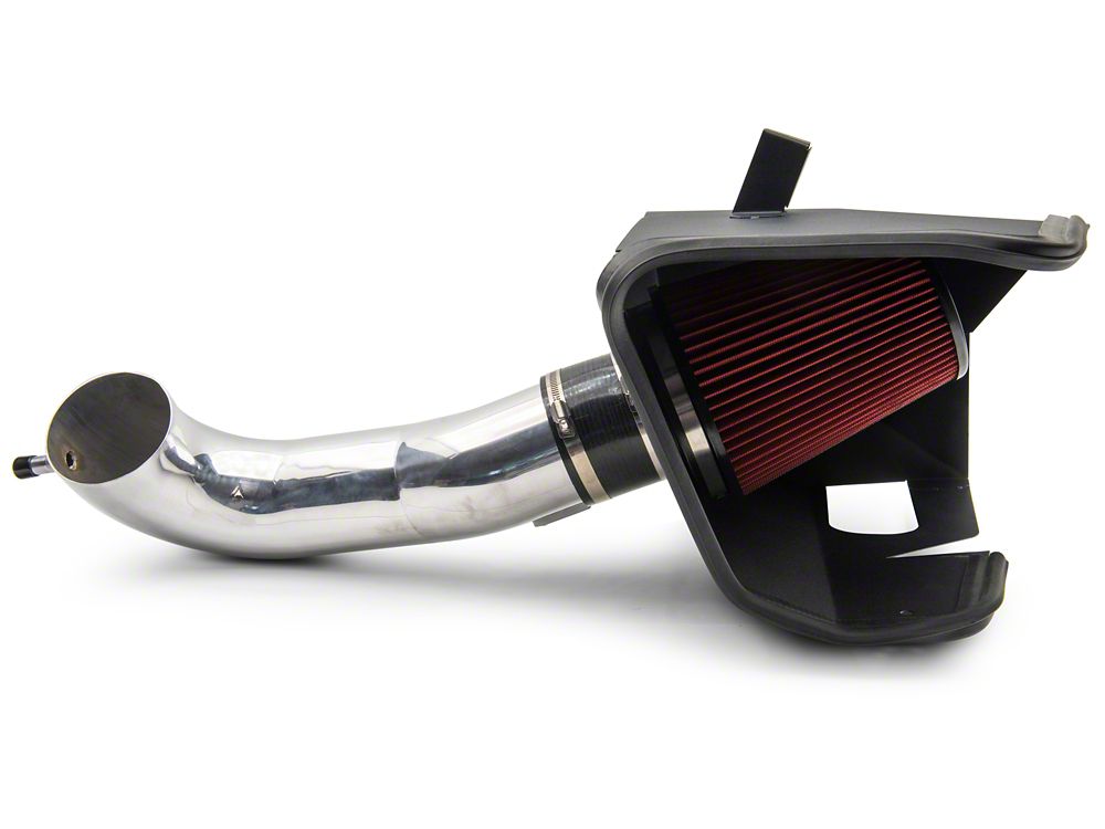 RedRock Cold Air Intake; Polished (19-25 V8 Sierra 1500)