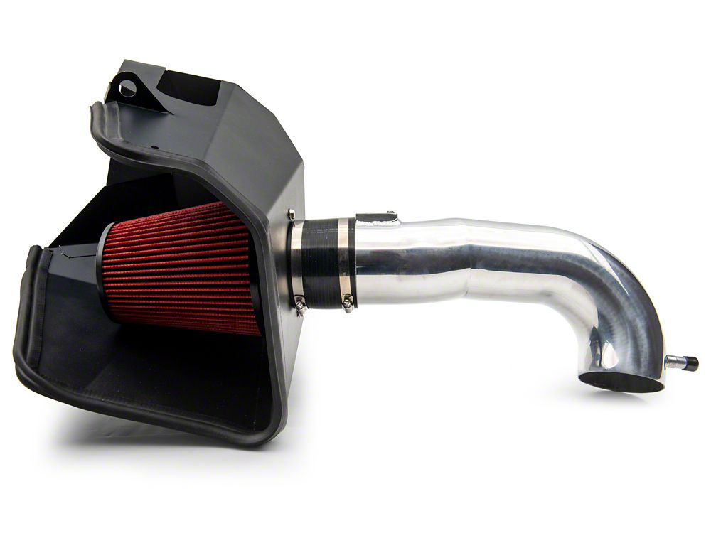 RedRock Cold Air Intake; Polished (19-25 V8 Sierra 1500)