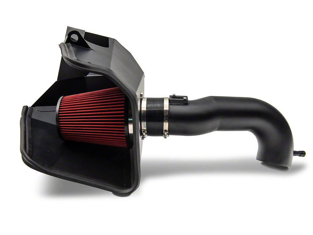 RedRock Cold Air Intake; Black (19-25 V8 Sierra 1500)
