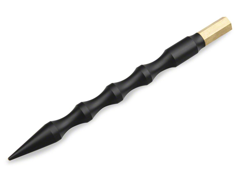 RedRock Billet Antenna; 6-Inch; Black (07-25 Sierra 1500)