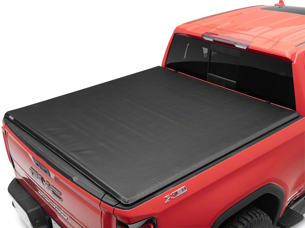 RedRock Soft Roll-Up Tonneau Cover (19-25 Sierra 1500 w/ 5.80-Foot Short & 6.50-Foot Standard Box)