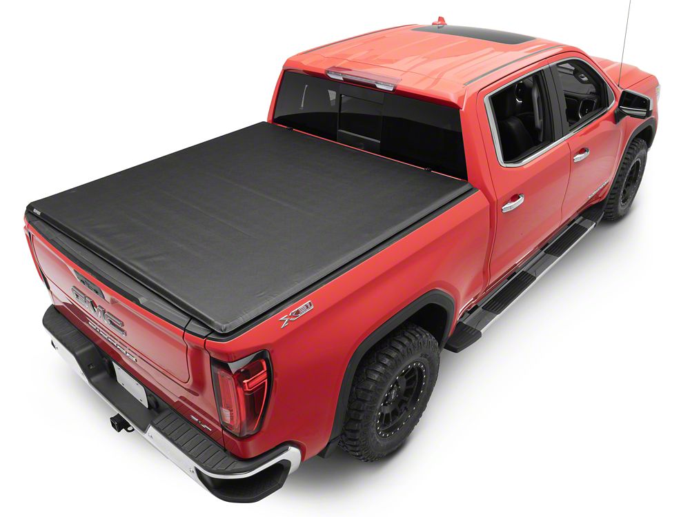 RedRock Soft Roll-Up Tonneau Cover (19-25 Sierra 1500 w/ 5.80-Foot Short & 6.50-Foot Standard Box)