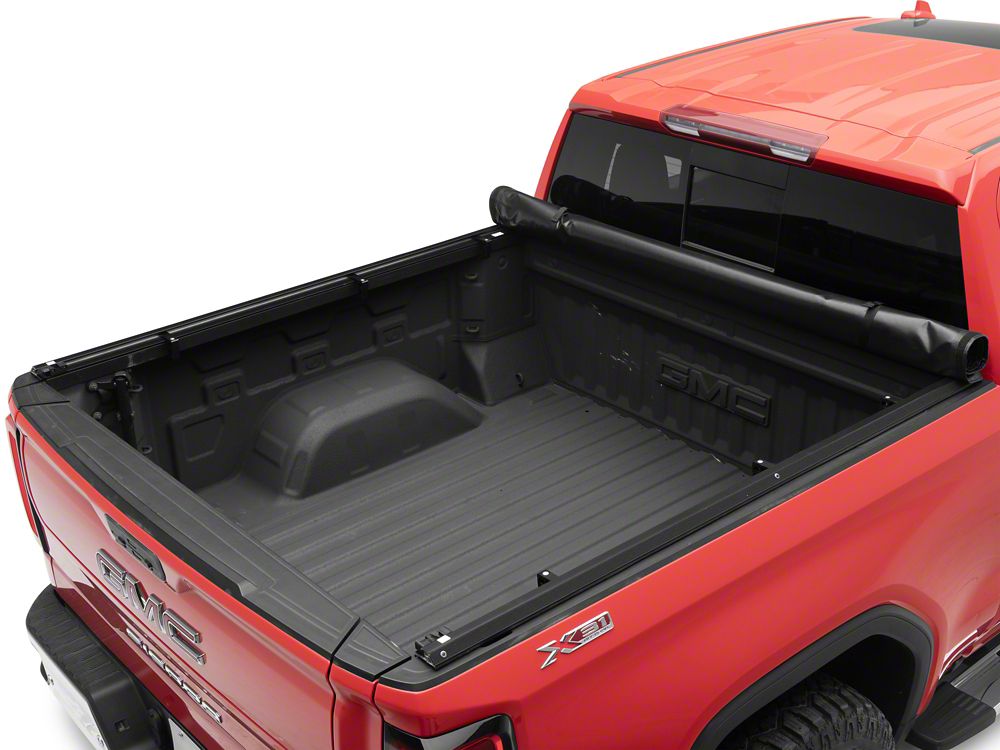 RedRock Soft Roll-Up Tonneau Cover (19-25 Sierra 1500 w/ 5.80-Foot Short & 6.50-Foot Standard Box)