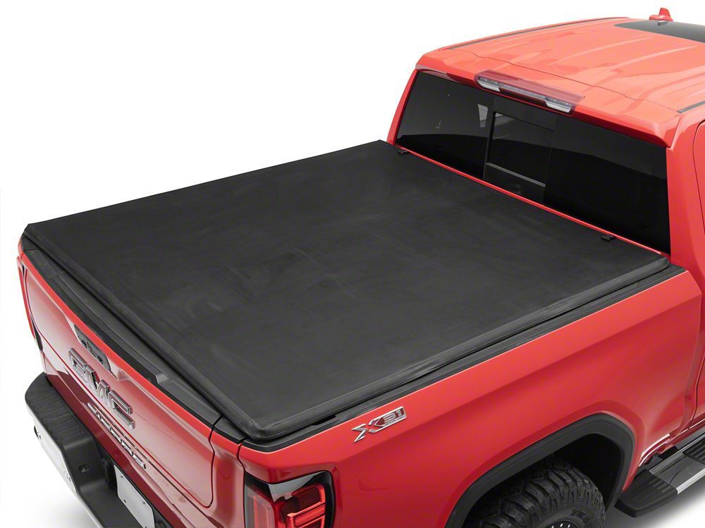 RedRock Soft Tri-Fold Tonneau Cover (19-25 Sierra 1500 w/ 5.80-Foot Short & 6.50-Foot Standard Box)