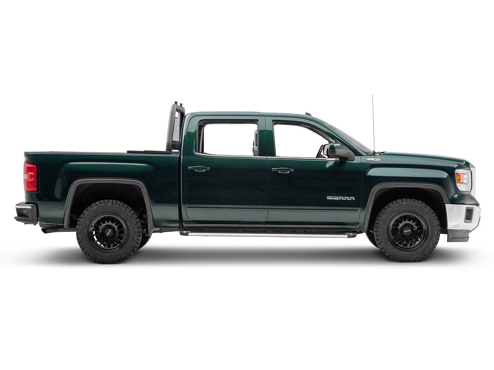 RedRock HD Headache Rack; Textured Black (07-18 Sierra 1500)