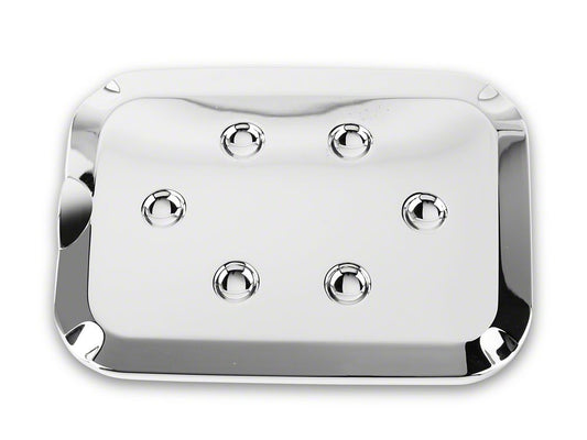 RedRock Fuel Door Cover; Chrome (11-16 F-250 Super Duty)