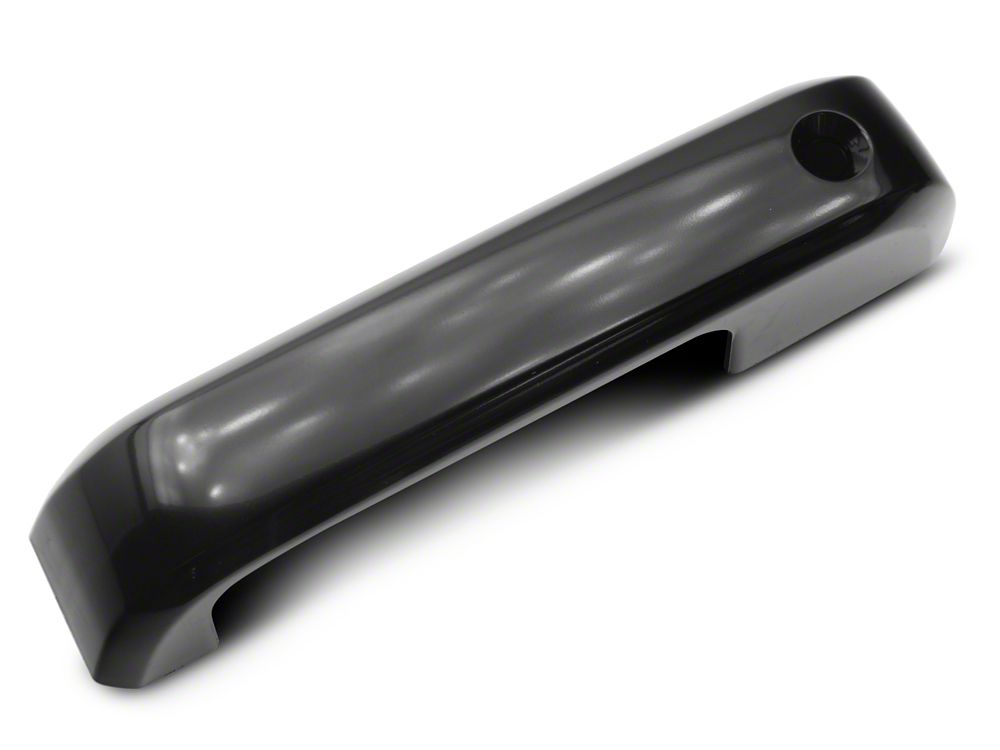 RedRock Door Handle Covers; Black (17-22 F-250 Super Duty SuperCrew)