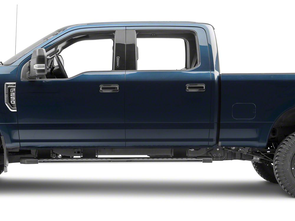 RedRock Door Handle Covers; Black (17-22 F-250 Super Duty SuperCrew)