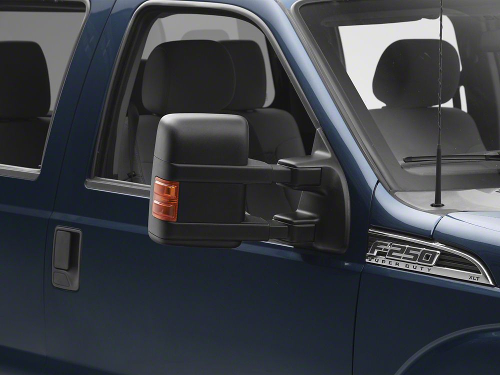 Power Heated Tow Mirrors W/ Amber Turn Signal For 2005-2015 Toyota Tacoma Flip Up