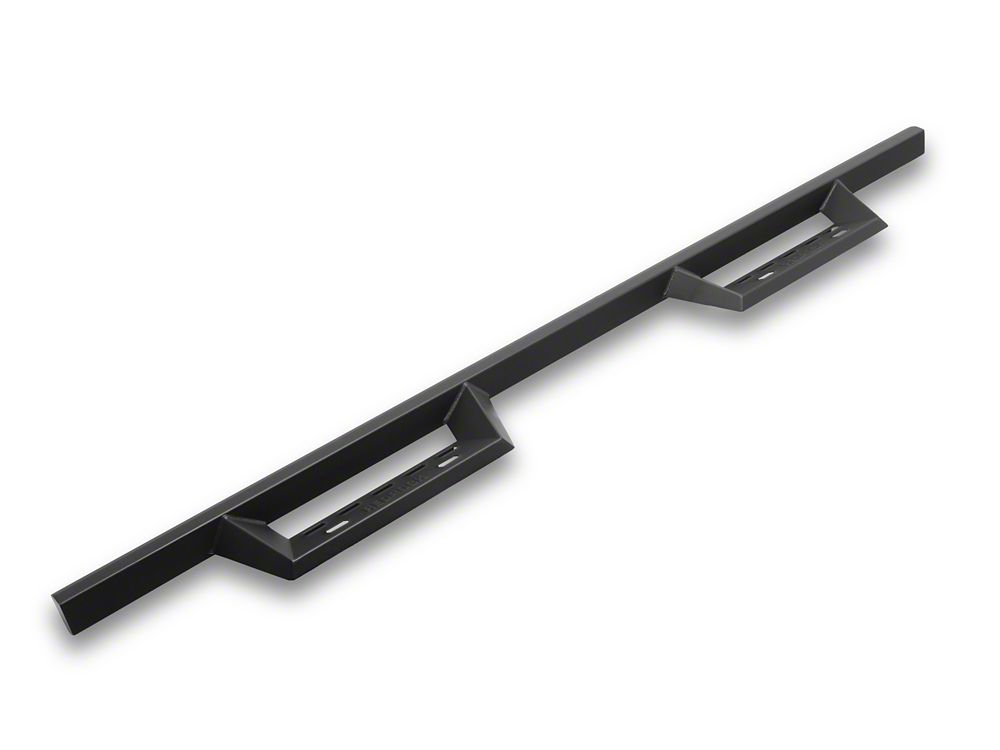 RedRock 4-Inch Drop TC1 Running Boards; Textured Black (17-25 F-250 Super Duty SuperCrew)