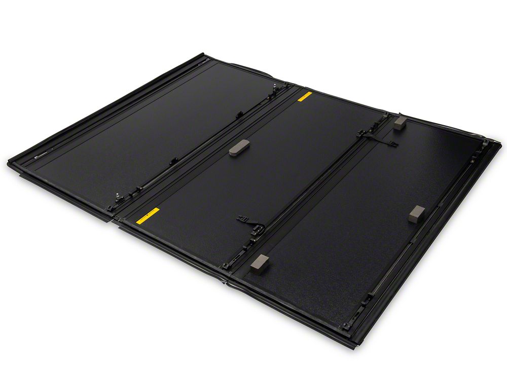 RedRock Low Profile Hard Tri-Fold Tonneau Cover (07-14 Sierra 3500 HD w/ 6.50-Foot Standard Box)
