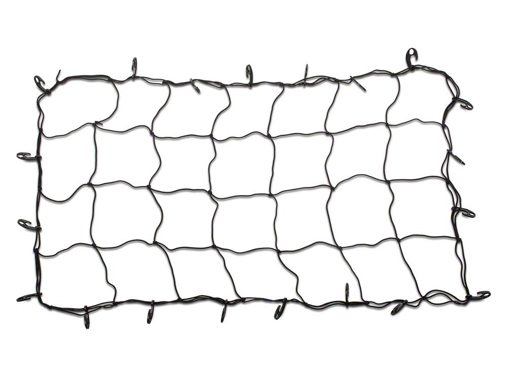 RedRock Extended Roof Rack Cargo Net; 65-Inch x 38-Inch (Universal; Some Adaptation May Be Required)