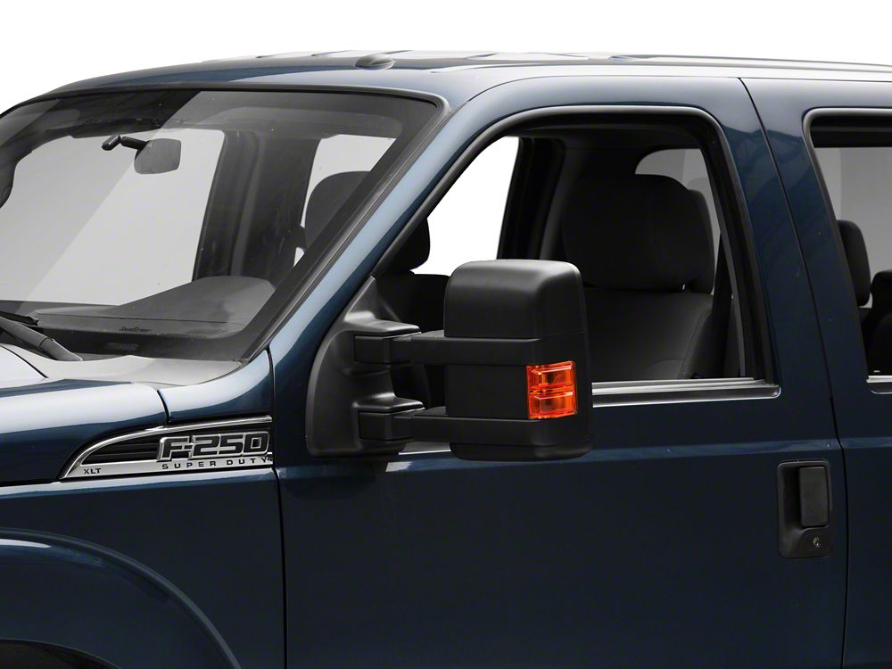 RedRock Powered Heated Towing Mirrors with LED Turn Signals (11-16 F-350 Super Duty)