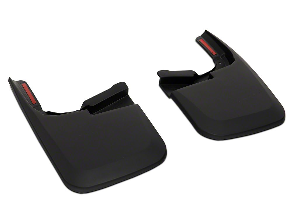 RedRock Molded Mud Guards; Front and Rear (17-25 F-350 Super Duty SRW w/o OE Fender Flares)