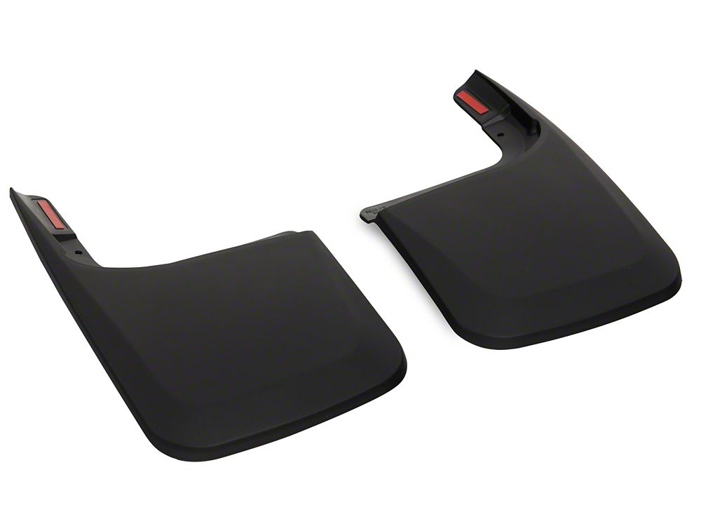 RedRock Molded Mud Guards; Front and Rear (17-25 F-350 Super Duty SRW w/o OE Fender Flares)