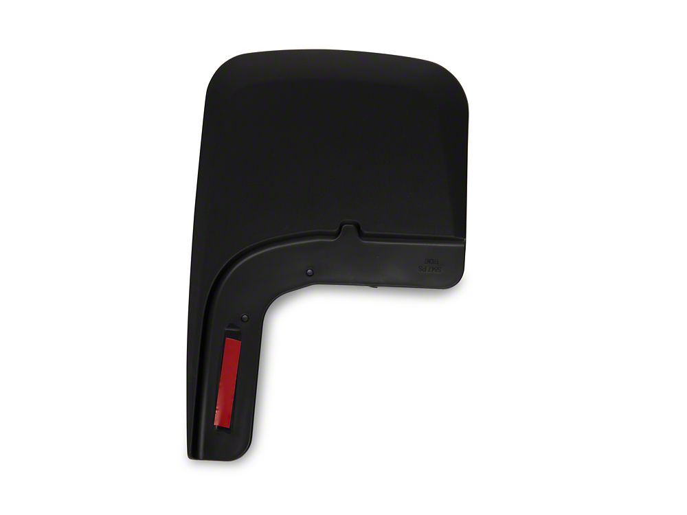 RedRock Molded Mud Guards; Front and Rear (17-22 F-350 Super Duty SRW w/ OE Fender Flares)