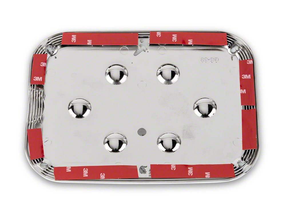 RedRock Fuel Door Cover; Chrome (11-16 F-350 Super Duty)