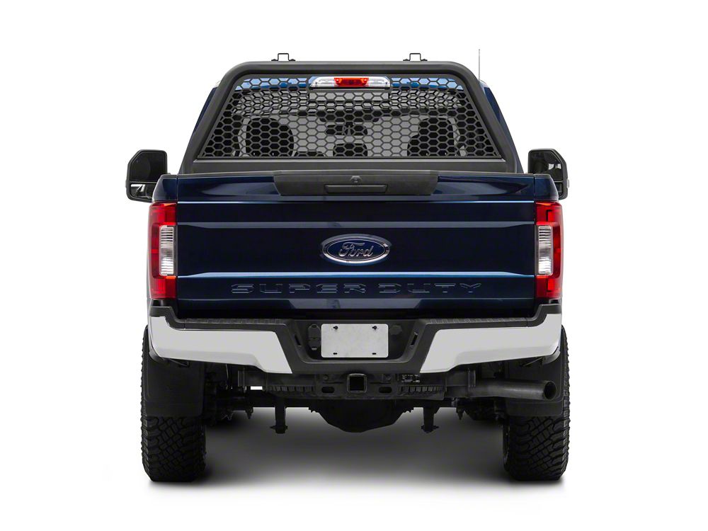 RedRock HD Headache Rack; Textured Black (99-25 F-350 Super Duty)