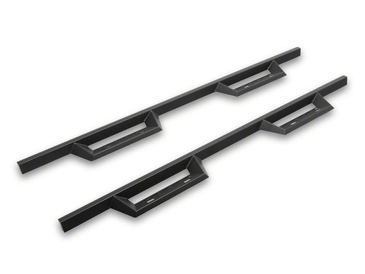 RedRock 4-Inch Drop TC1 Running Boards; Textured Black (17-25 F-350 Super Duty SuperCrew)