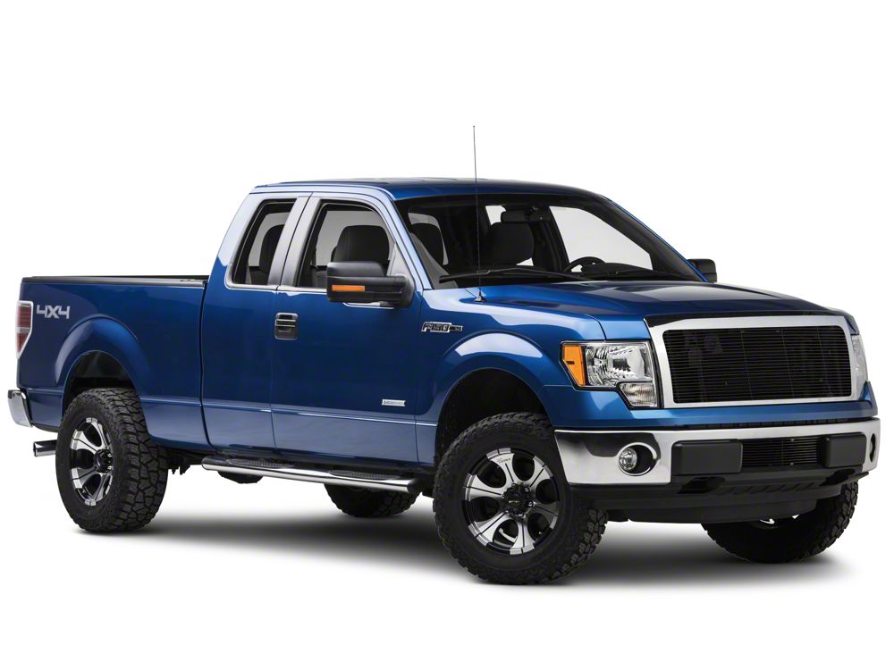 RedRock Lower Bumper Grille Insert; Black (09-14 F-150, Excluding Raptor, Harley Davidson & 2011 Limited)
