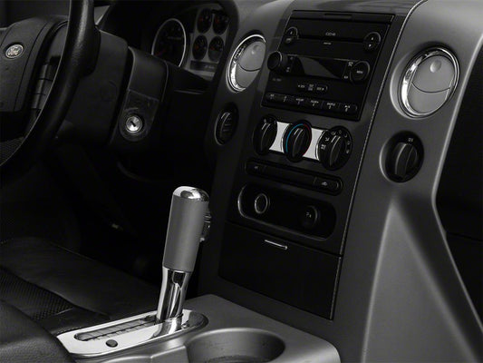 RedRock A/C Accent Trim; Chrome (04-08 F-150)