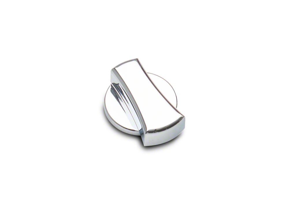 RedRock A/C Knob Covers; Chrome (04-08 F-150)