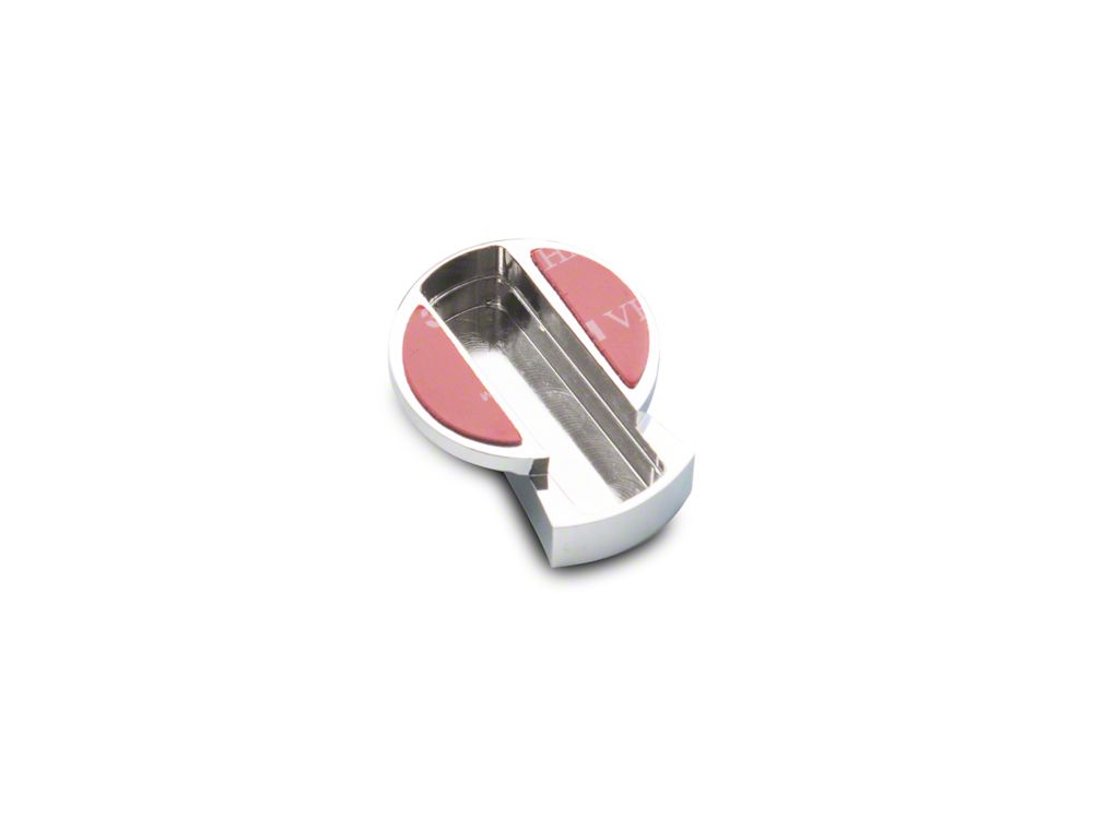 RedRock A/C Knob Covers; Chrome (04-08 F-150)