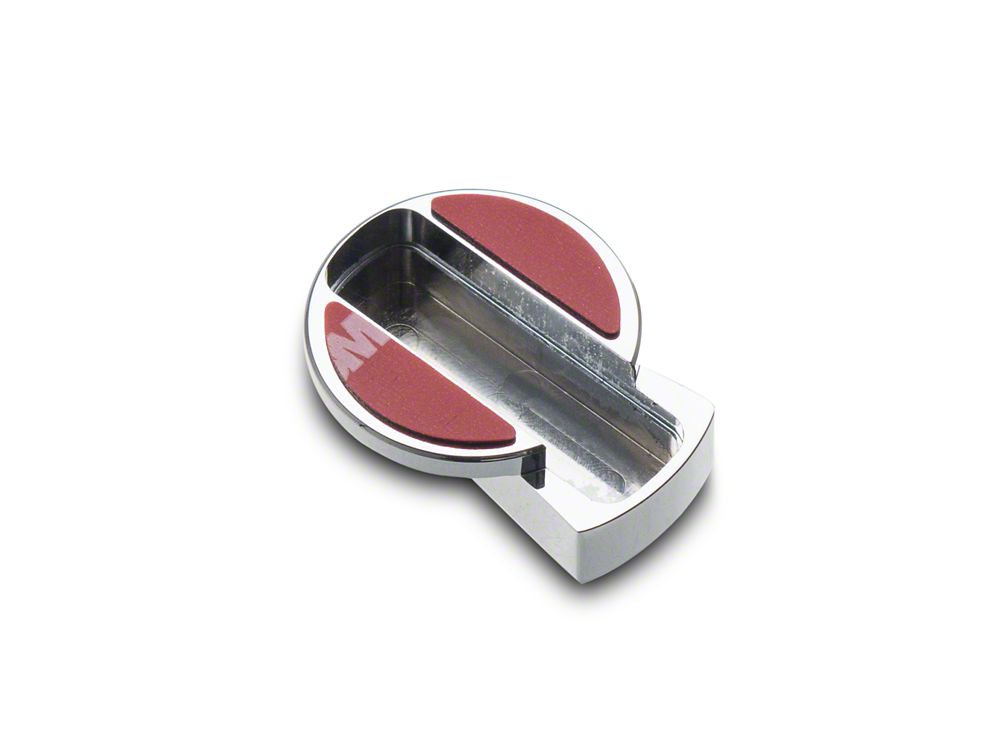 RedRock Headlight Knob Cover; Chrome (04-08 F-150)