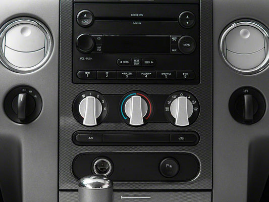 RedRock A/C Knob Covers; Satin (04-08 F-150)