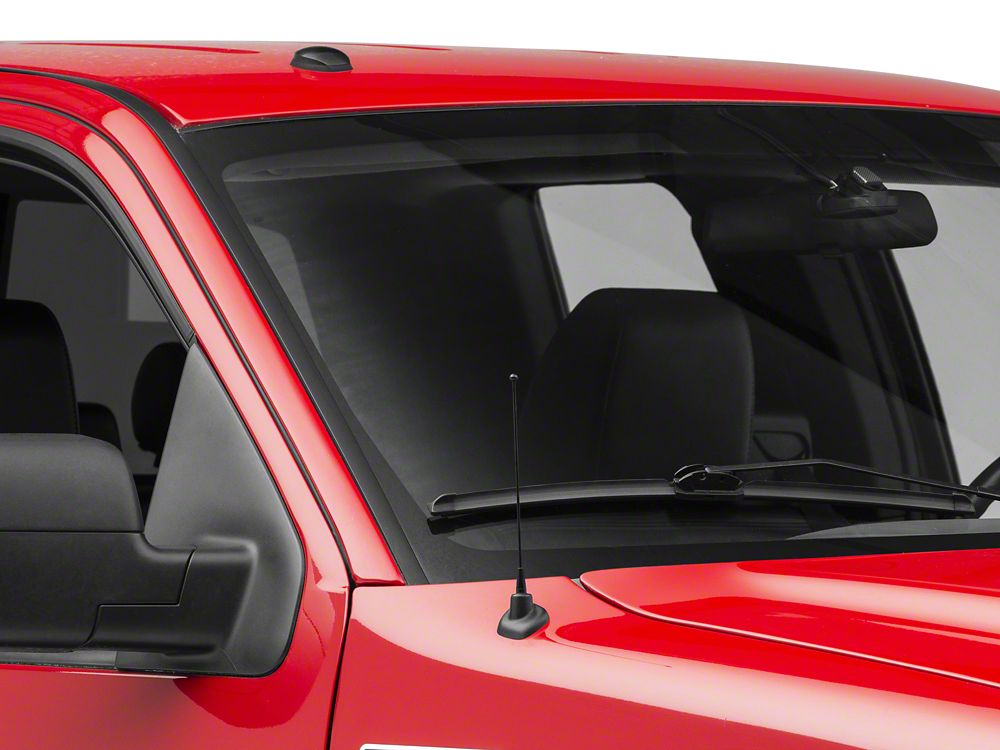 RedRock Fixed Black Antenna; 8-Inch (97-08 F-150)