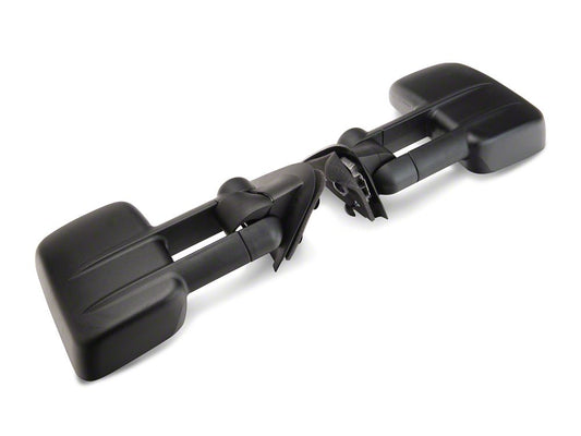 RedRock Manual Towing Mirrors; Black (97-03 F-150 Regular Cab, SuperCab)