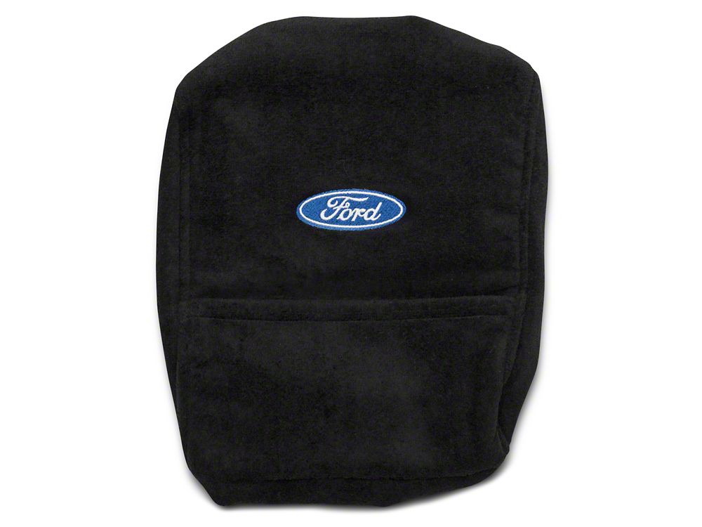 RedRock Center Console Cover with Ford Oval Logo (04-14 F-150 w/ Bucket Seats)
