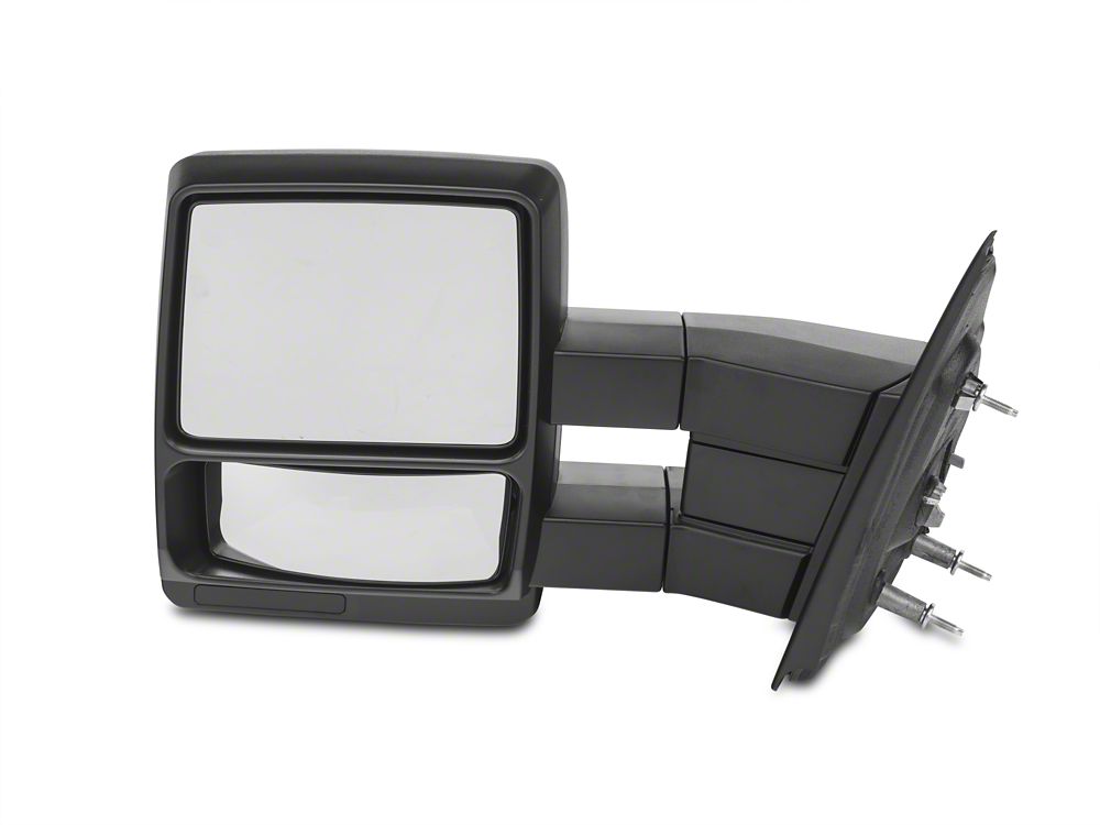 RedRock Manual Extending Non-Powered Adjustable Towing Mirrors; Driver Side (04-14 F-150)